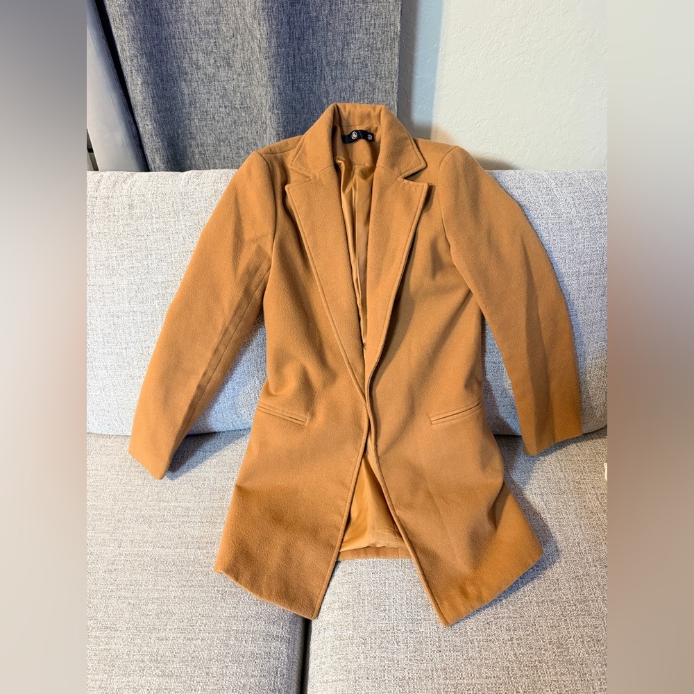 Cognac coat jacket